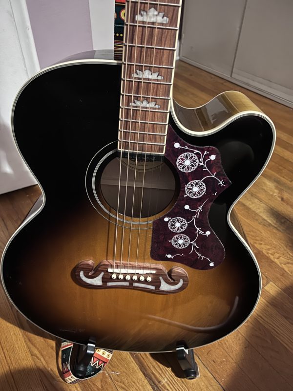 Epiphone ej200sce/vs acoustic guitar - Used Music Gear Marketplace